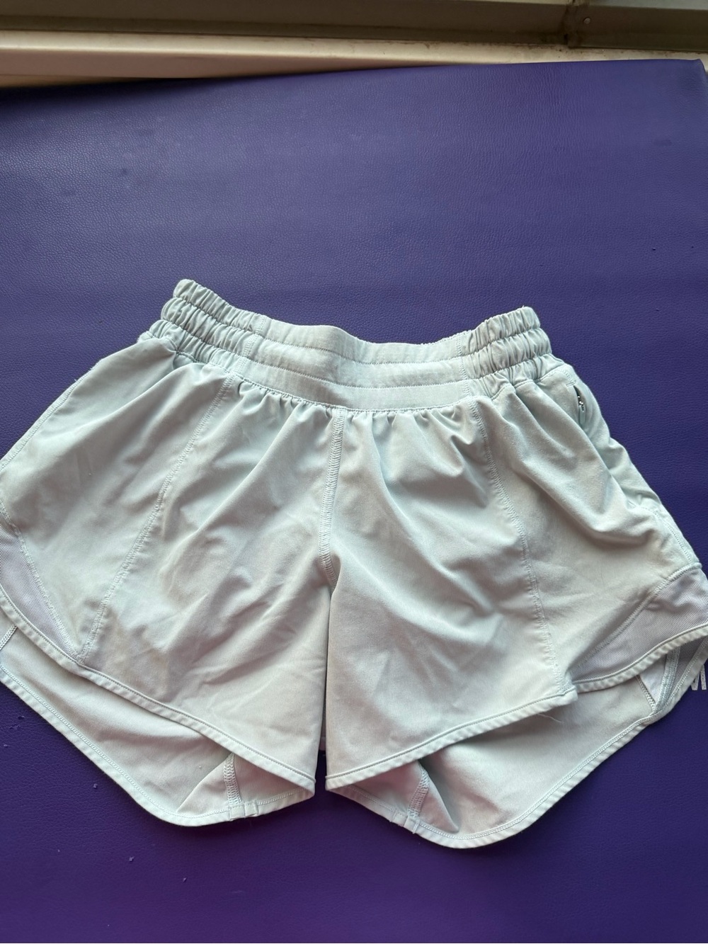 lululemon athletica Light Gray Women’s Athletic Shorts